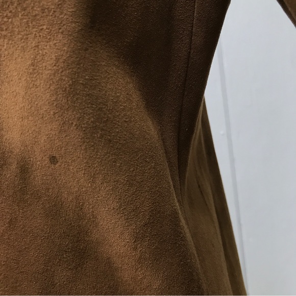 Rare Vintage Loewe Madrid 1960s Suede Leather Jacket and Skirt Set - Picture 13 of 15